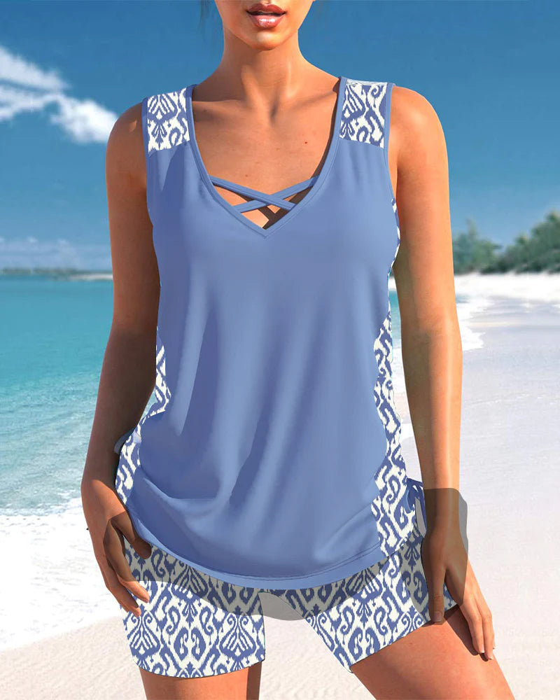 Yana - Trendy Tankini Swimming Costume