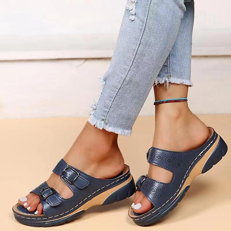 Mae - Orthopaedic Leather Sandals