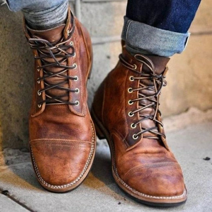 Theo - Premium Leather Boots