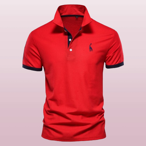 Tim - Polo Shirt made from pure cotton for a sporty casual look