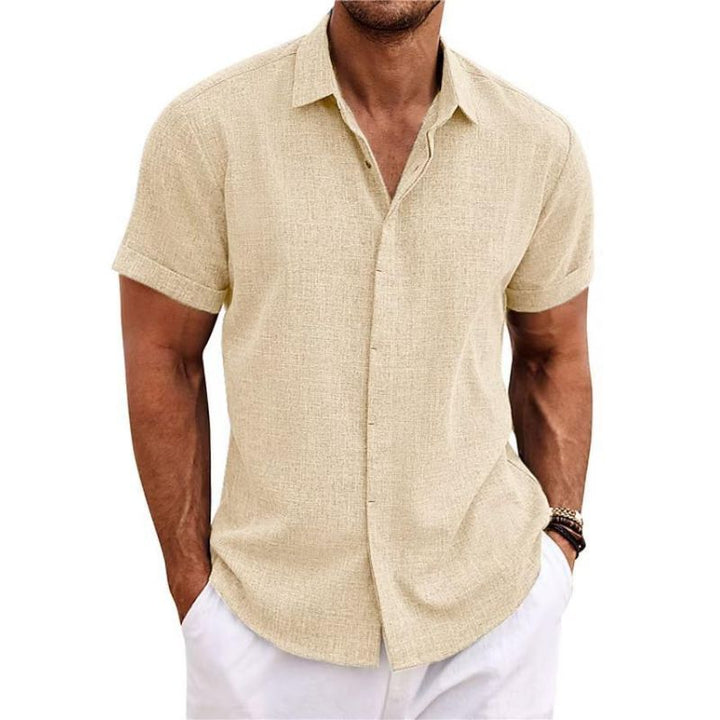 Alexander - Linen Short-Sleeved Shirt