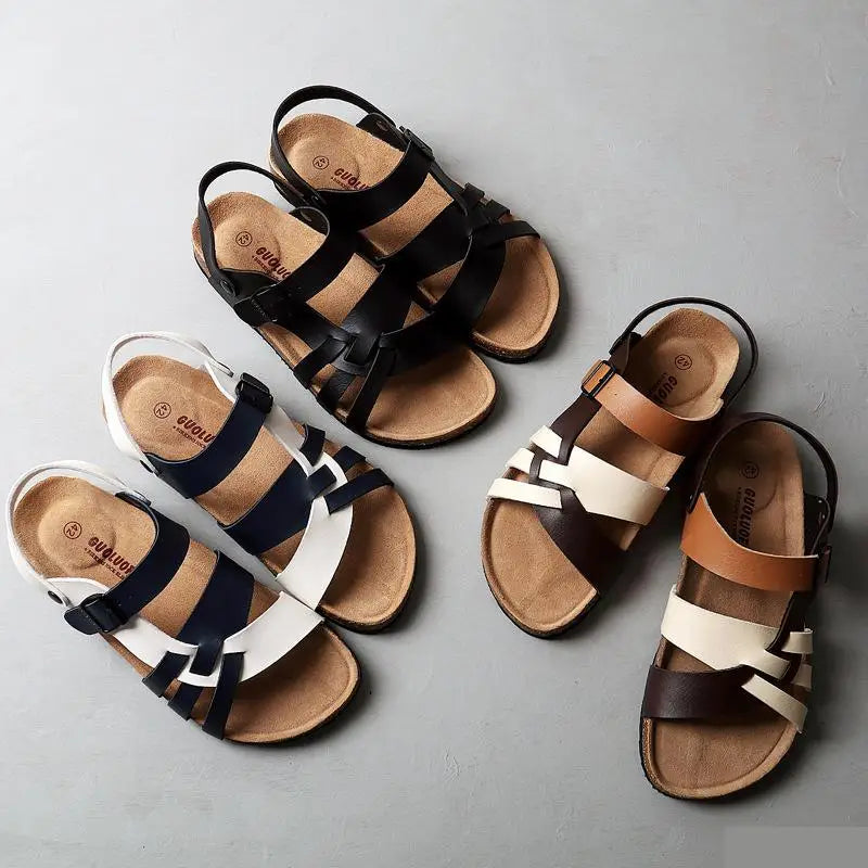 Gabriel - Orthopaedic Leather Sandals