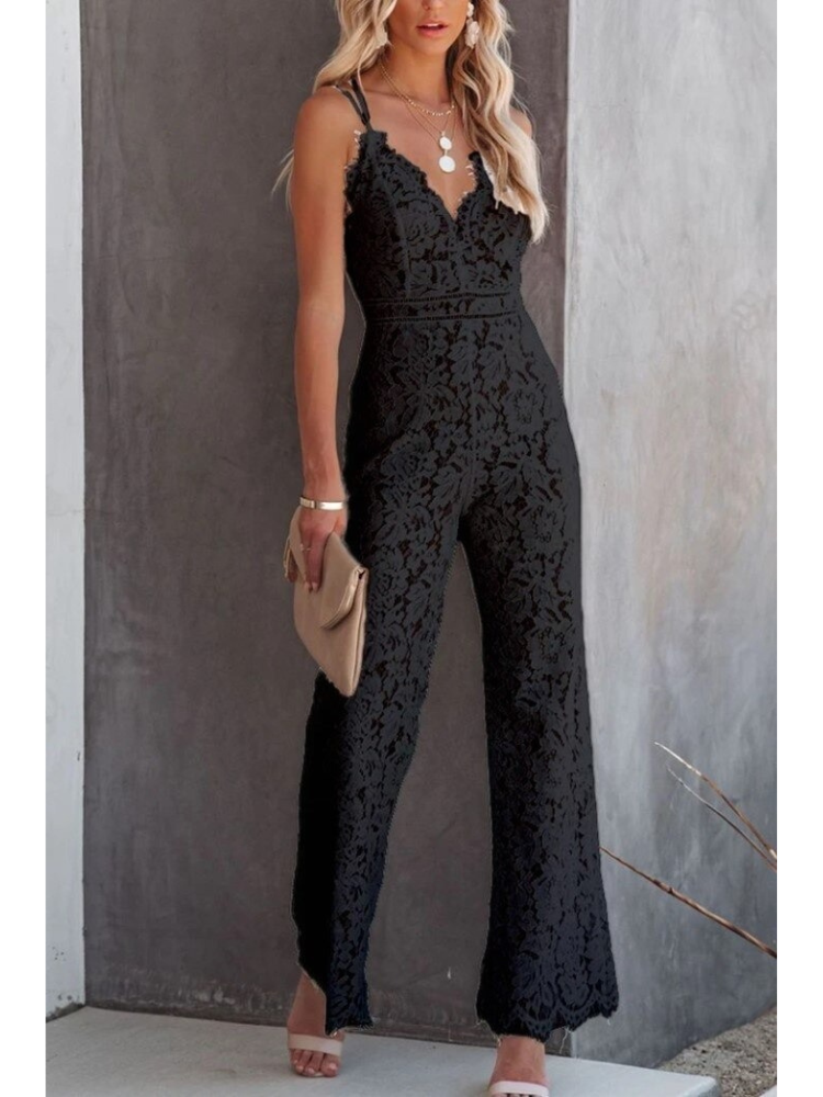 Lara - Elegant Lace Jumpsuit