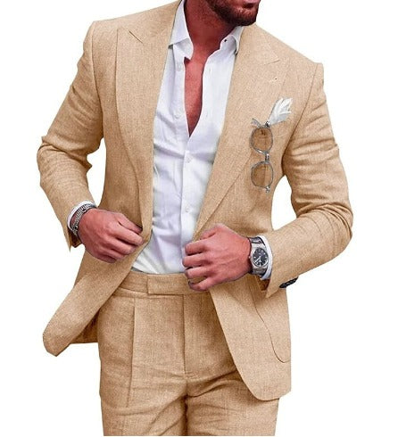 Damian - Stylish Linen Suit