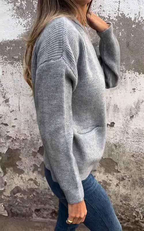 Marcia - Cozy Zip Cardigan