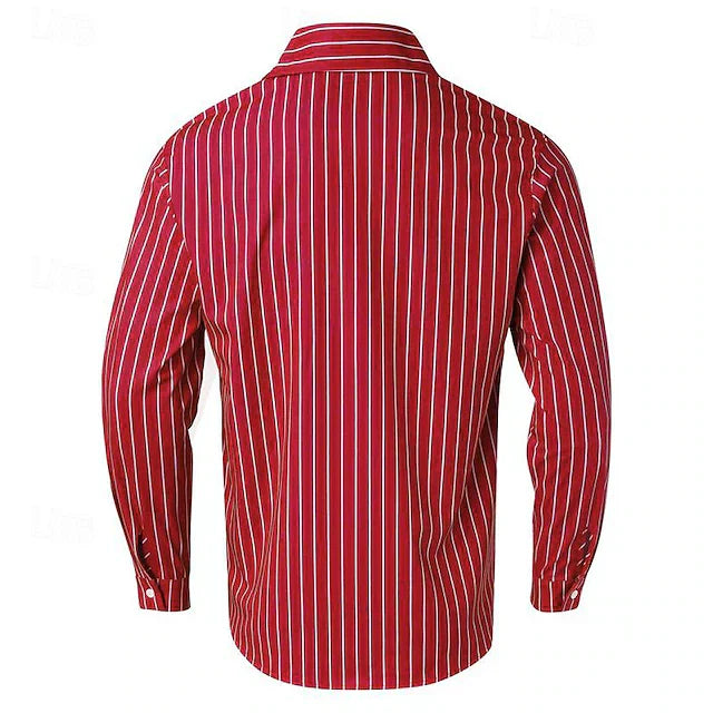 Jason - Classic Striped Men's Shirt